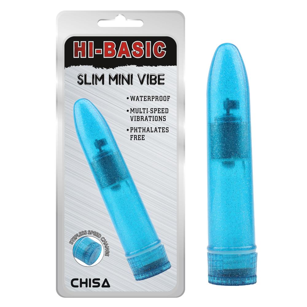 Мини-вибратор Slim Mini Vibe Blue CN-671143218