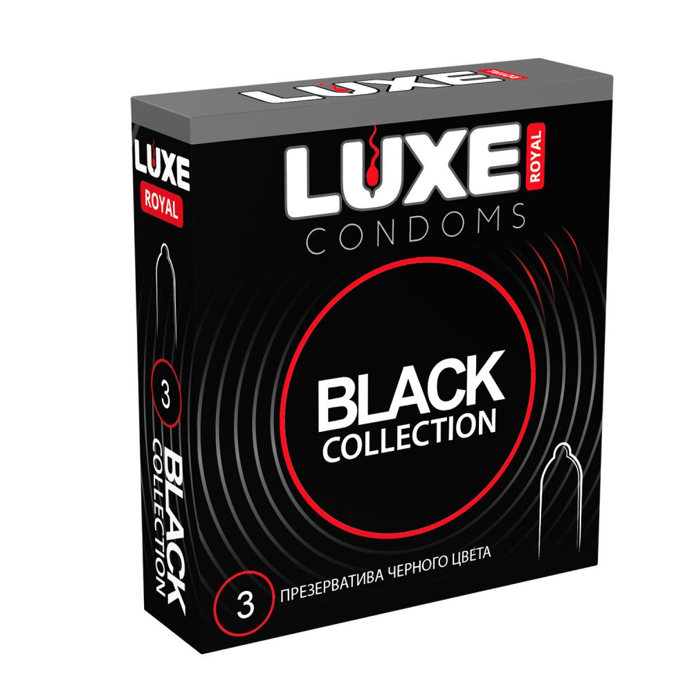 Презервативы LUXE ROYAL Black Collection 3шт.