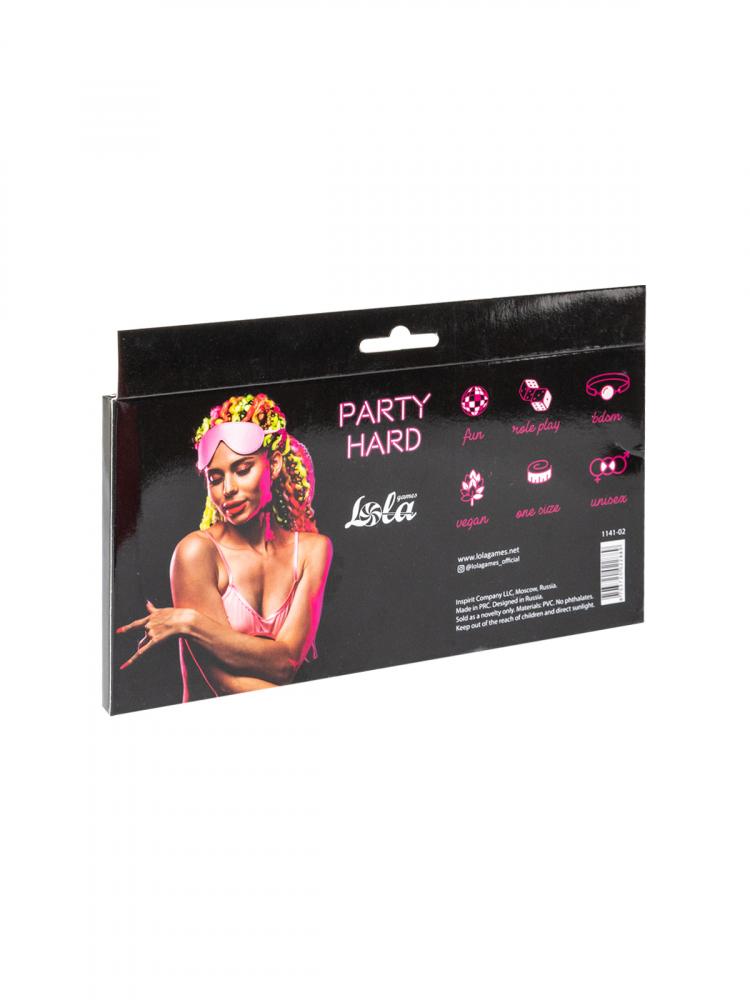 Маска Party Hard Shy Pink 1141-02lola